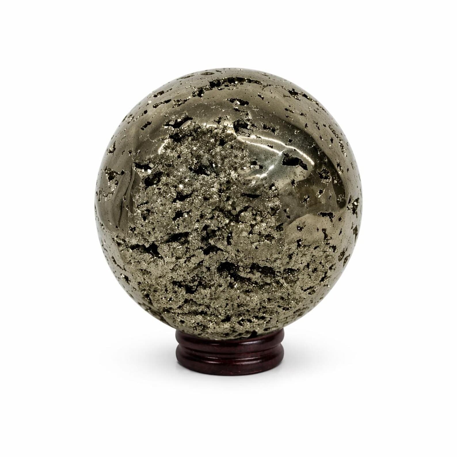 The Complete Guide to Natural Pyrite Sphere – Peru Pyrite Crystal Ball for Wealth & Protection: Properties, Origin & Care
